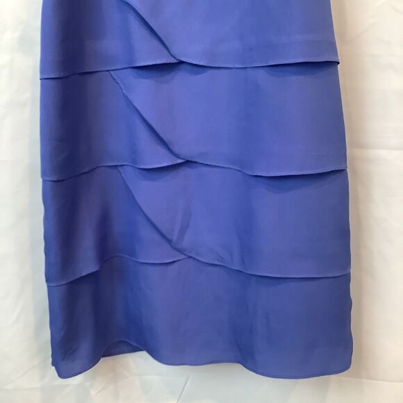 Lush Dress Women’s Small Periwinkle Blue Layered Ruffles‎ Sleeveless Summer - Picture 3 of 16